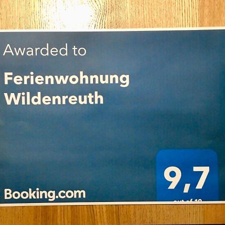 Ferienwohnung Wildenreuth Weidenberg Exterior foto